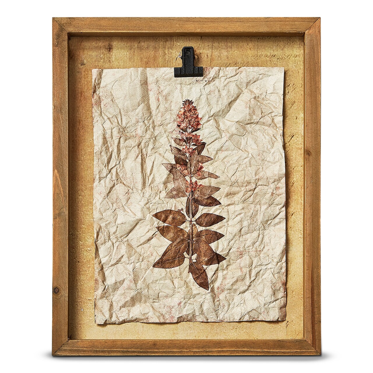 Wildflower Shadow Box Wall Art in Yellow - Summer Decor for Home, 1.1" H x 11" L x 14" W, Easy to Clean